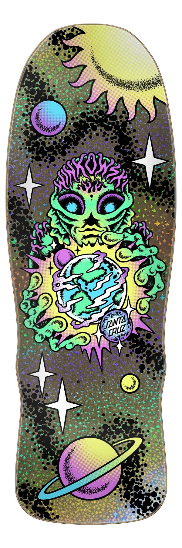 Winkowski Cosmic Pro Shaped 10.35in x 30.54in Santa Cruz Decks