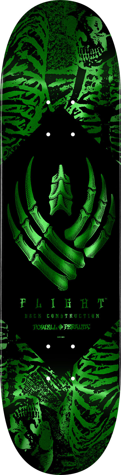 DK PP FLIGHT SKELETON GREEN FOIL 244 8.5 K26