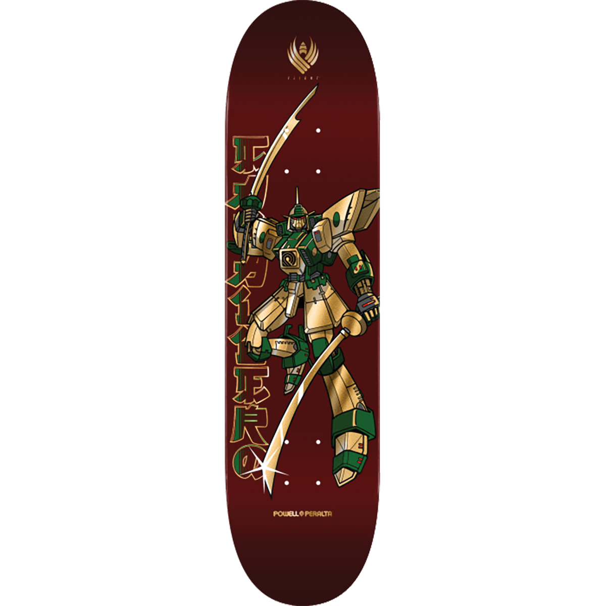 DK PP PRO FLIGHT 243 8.25 K20 CAB GUNDAM BURGUNDY / GOLD FOIL
