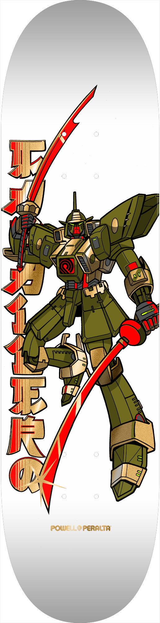 Powell Caballero Gundam W/ G Foil 8.25 X 31.95