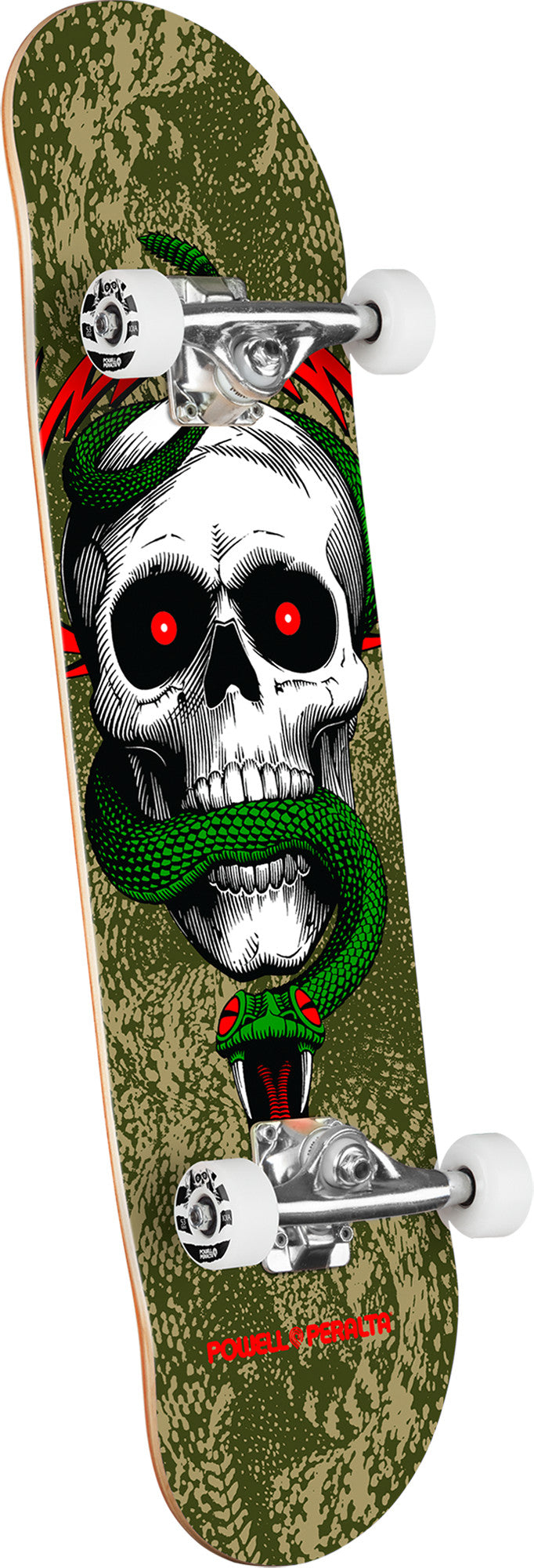 ASSY PP MCGILL SKULL & SNAKE BIRCH OLIVE / METALLIC GOLD 243 8.25 X 31.95 K26