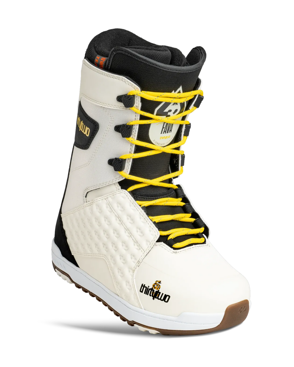 TTWO BTS LASHED FAVA WHITE / BLACK / YELLOW 090