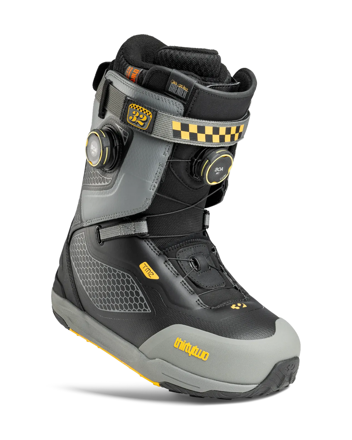 TTWO BTS TM-2 XLT DB GRENIER GREY/BLACK/YELLOW 060