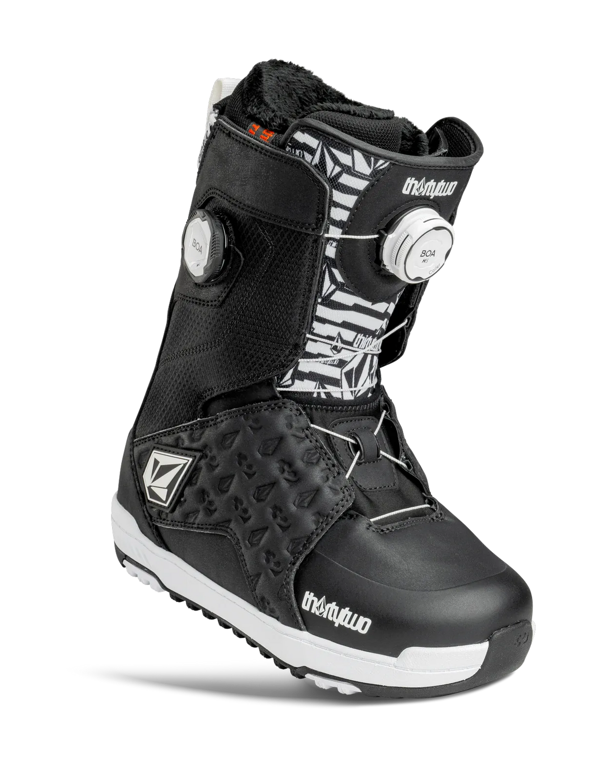 TTWO BTS LASHED DB W'S VOLCOM BLACK / WHITE 050