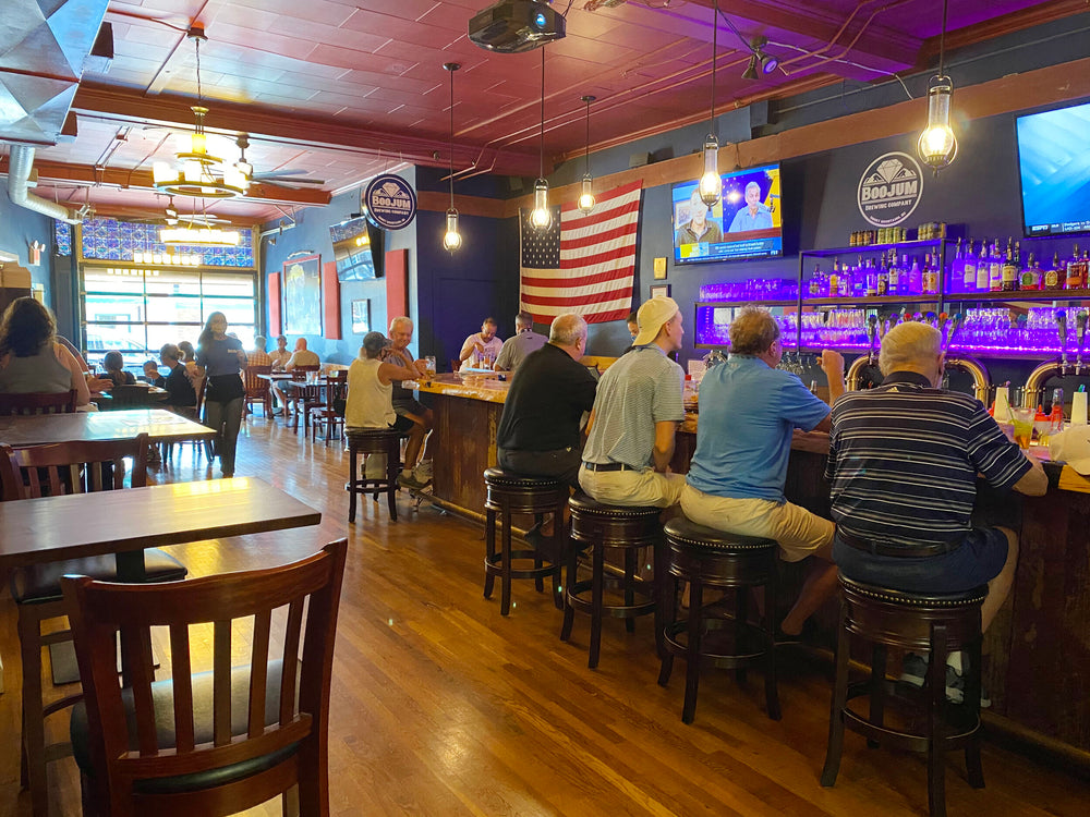 Inside Boojum Brewing in Waynesville