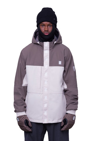 23/24 686 Mens Dojo Jacket TOBACCO CLRBLK