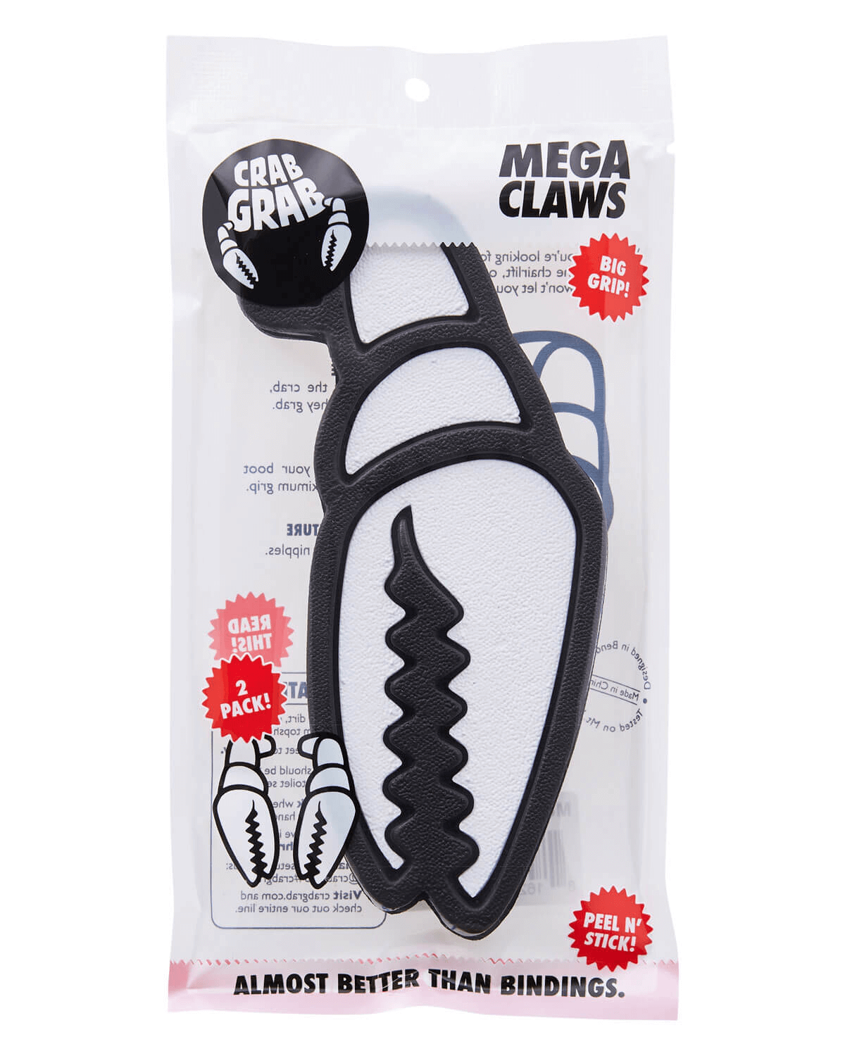 CRAB GRAB MEGA CLAW BLACK/ WHITE
