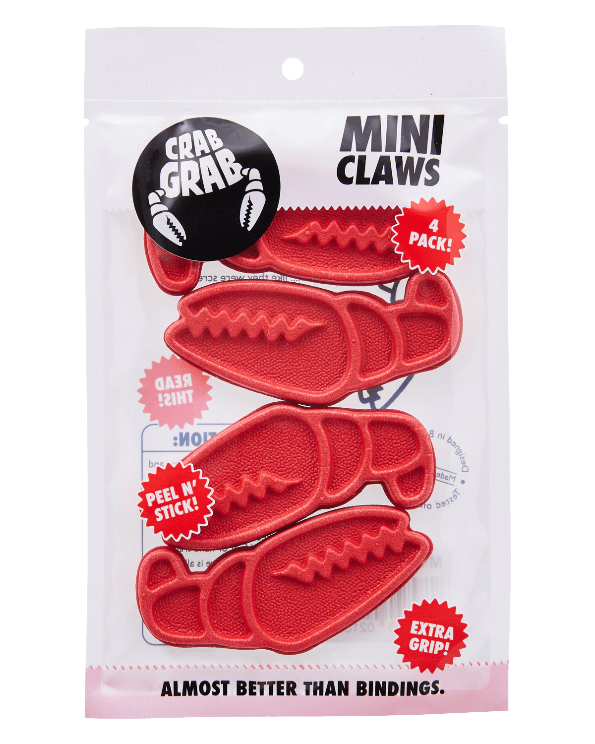 CRAB GRAB MINI CLAW RED