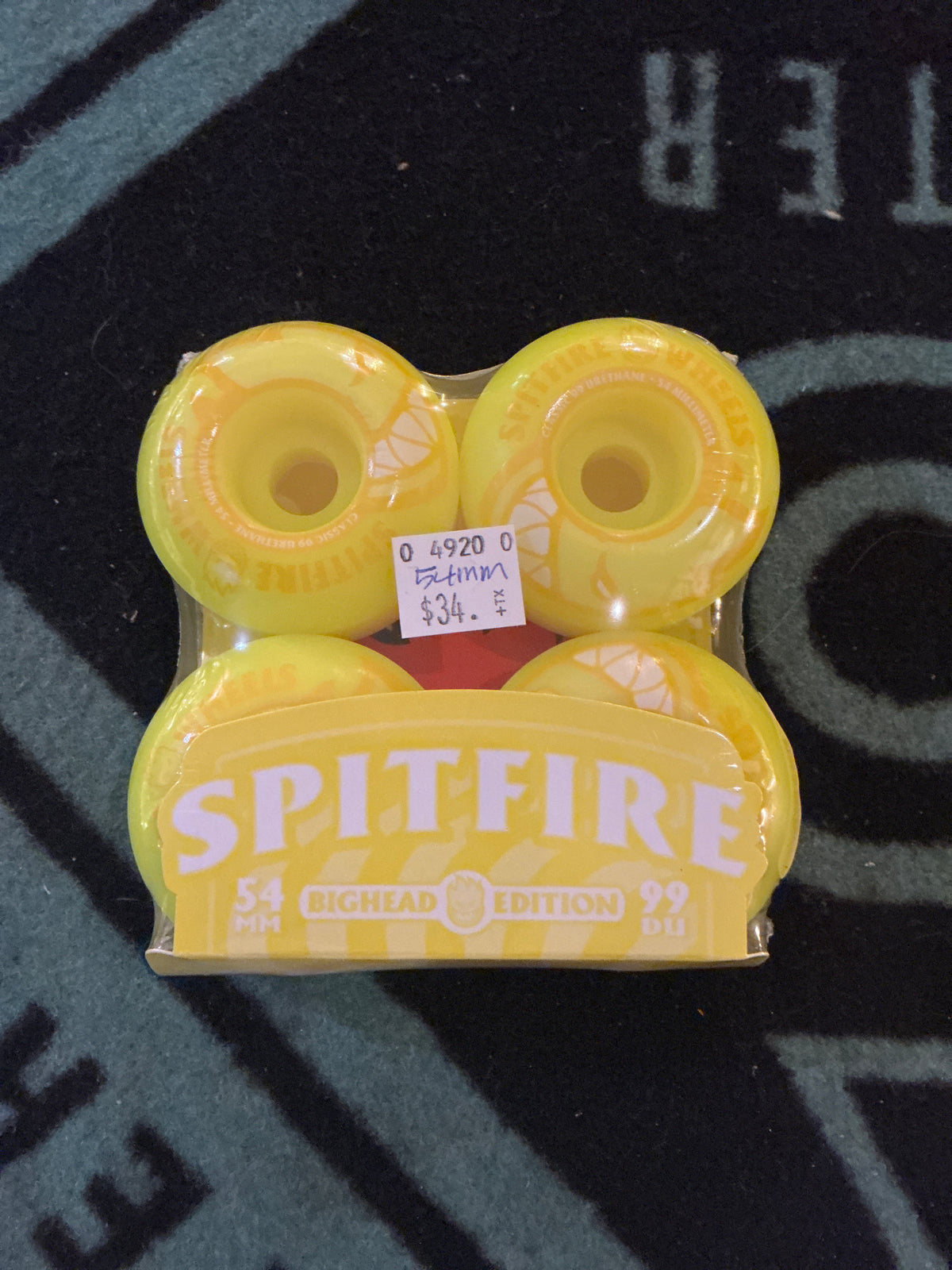 SPITFIRE 99 NEON BIGHEAD YLW