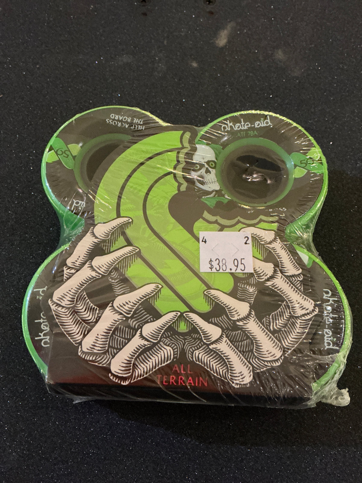 POWELL SKATE AID ATF 59MM 78A GREEN