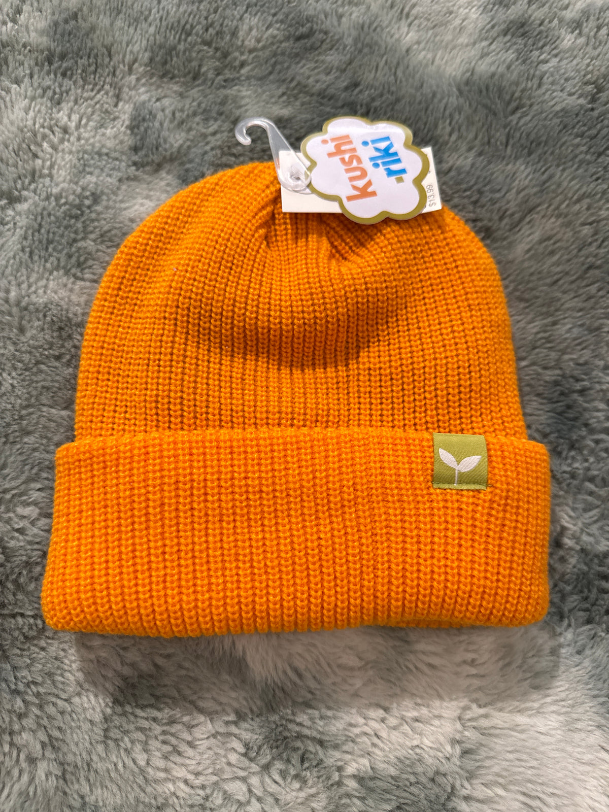 BASIC BEANIE FLEECE LINED ORANGE