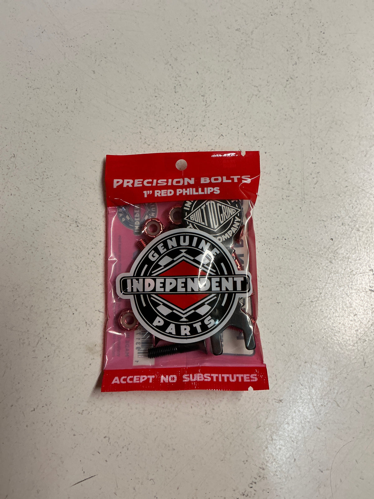 Independent Genuine Parts Phillips Hardware 1" Red