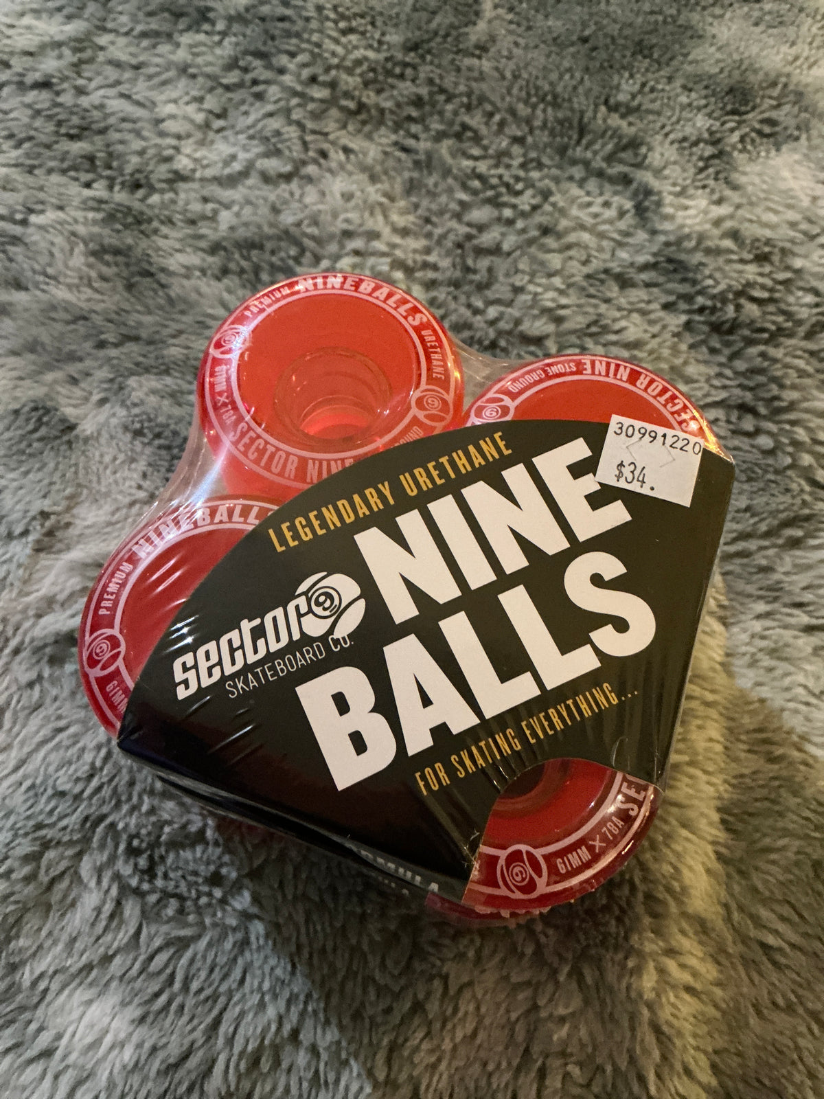 S9 9BALL RED 61MM/78A