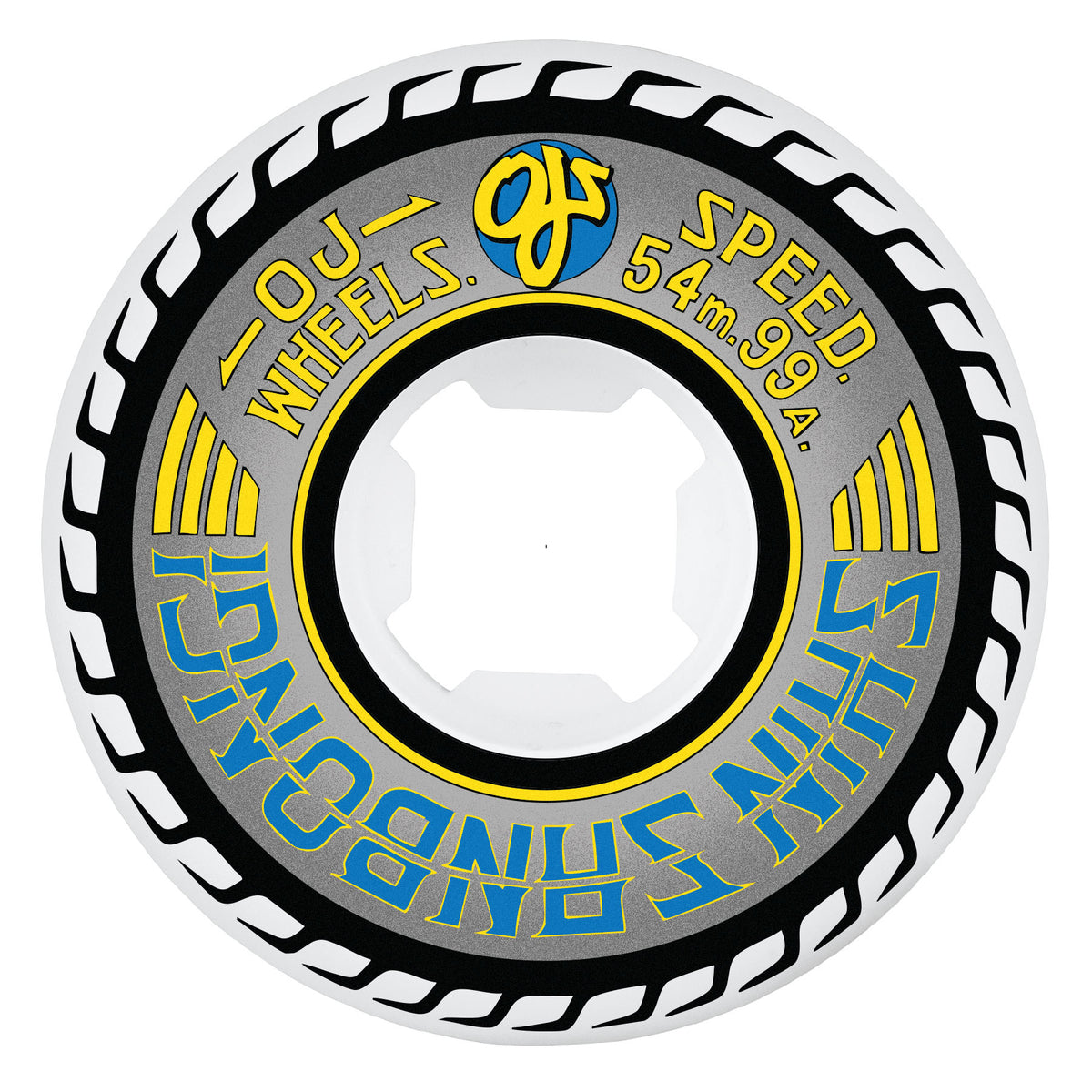 54mm Shin Sanbongi Mini Combos White 99a OJ Wheels