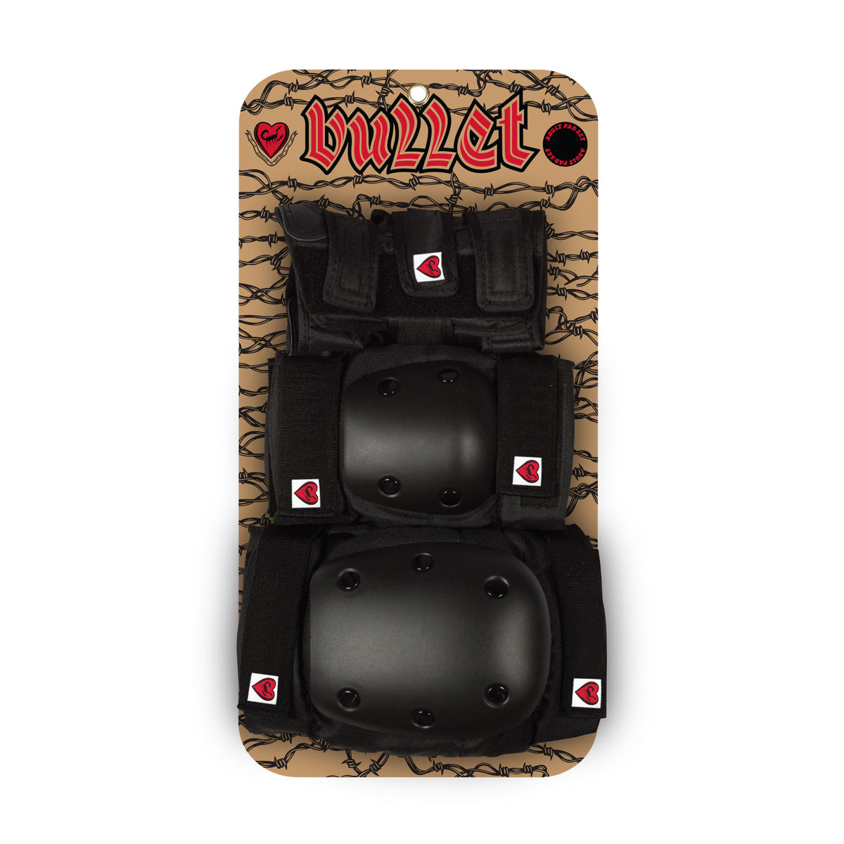 Black Pad Set Adult Bullet