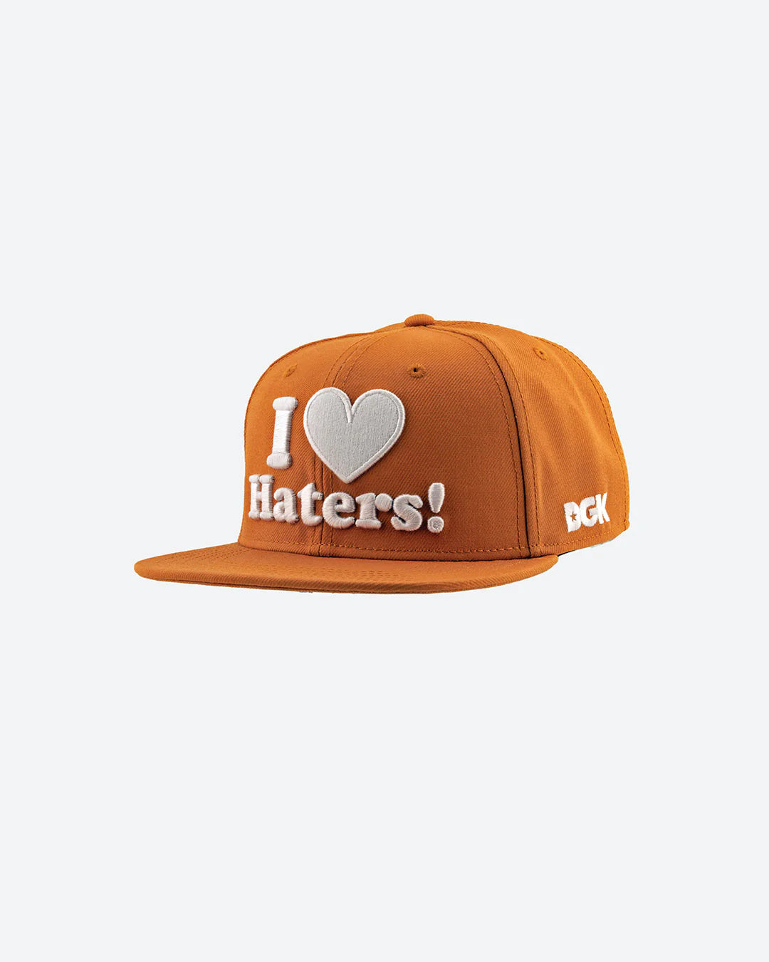 DGK Haters Snapback Burnt Orange/White - OS