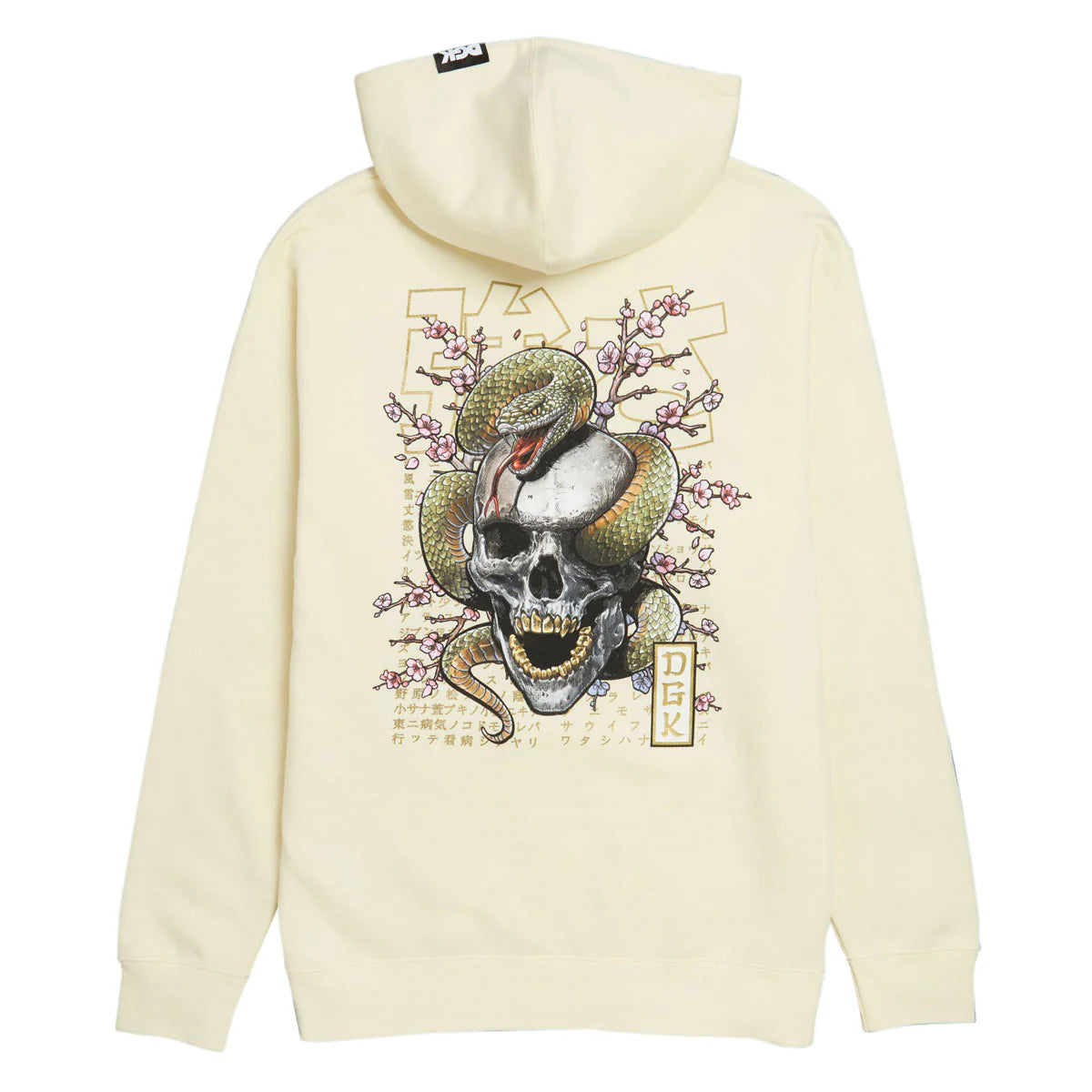 DGK Strength Hooded Fleece Bone - Lrg