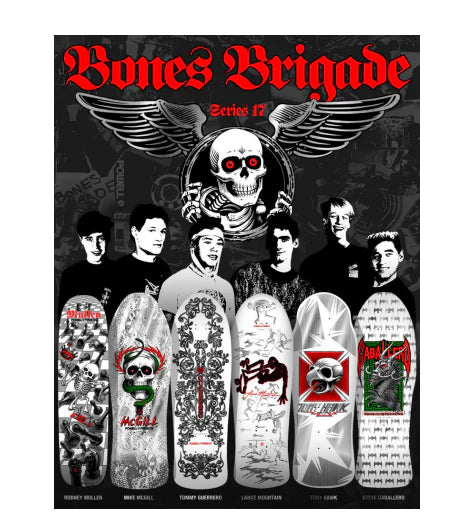 BONES BRIGADE 17 *FULL SERIES* 6 BOARDS