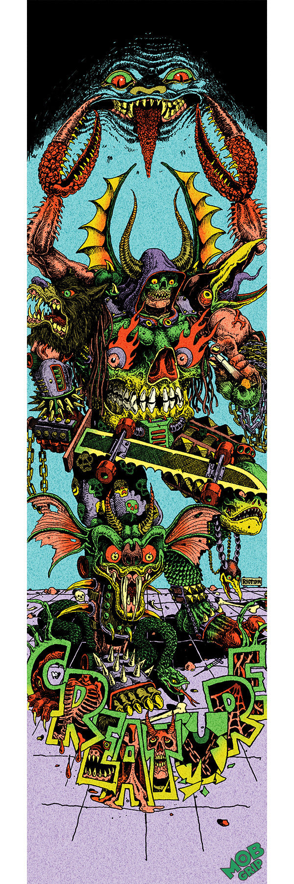 MOB VS Creature Riot1394 Hallucination 9x33