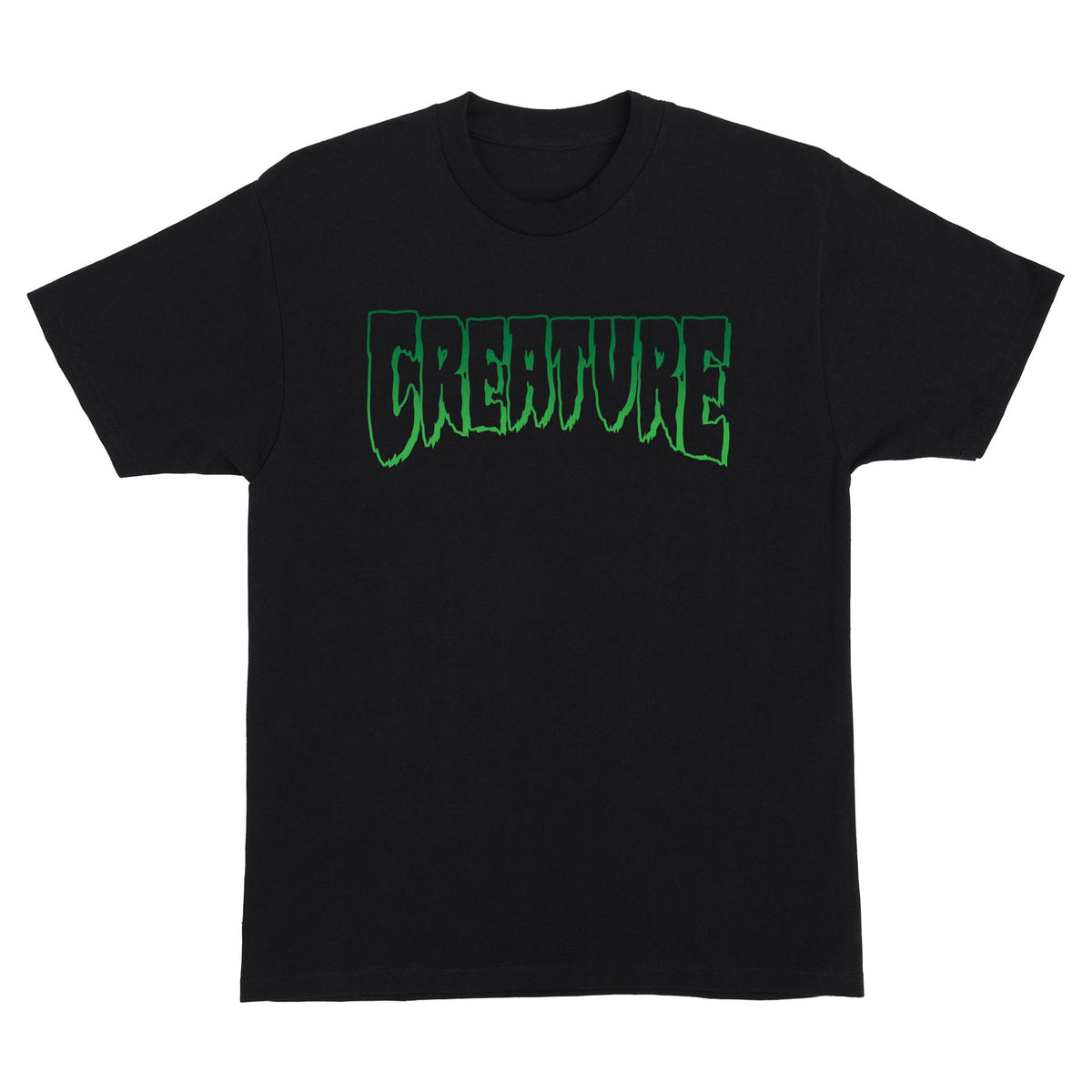 CREATURE Logo S/S Black Lg