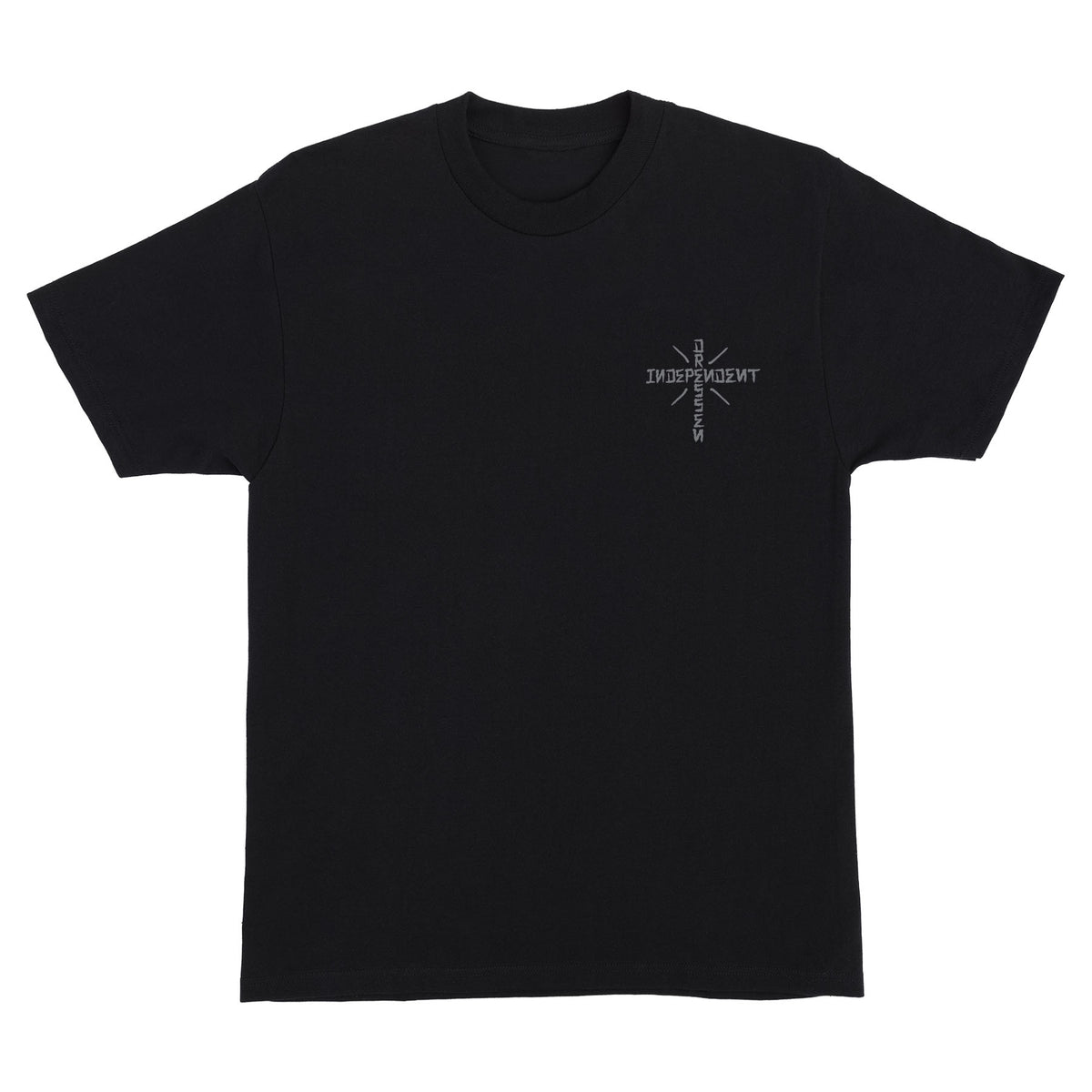 INDEPENDENT Dressen Skull Rose S/S Black SM