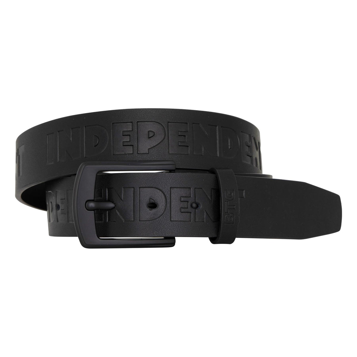 Bar Logo Belt Black OS Unisex Independent