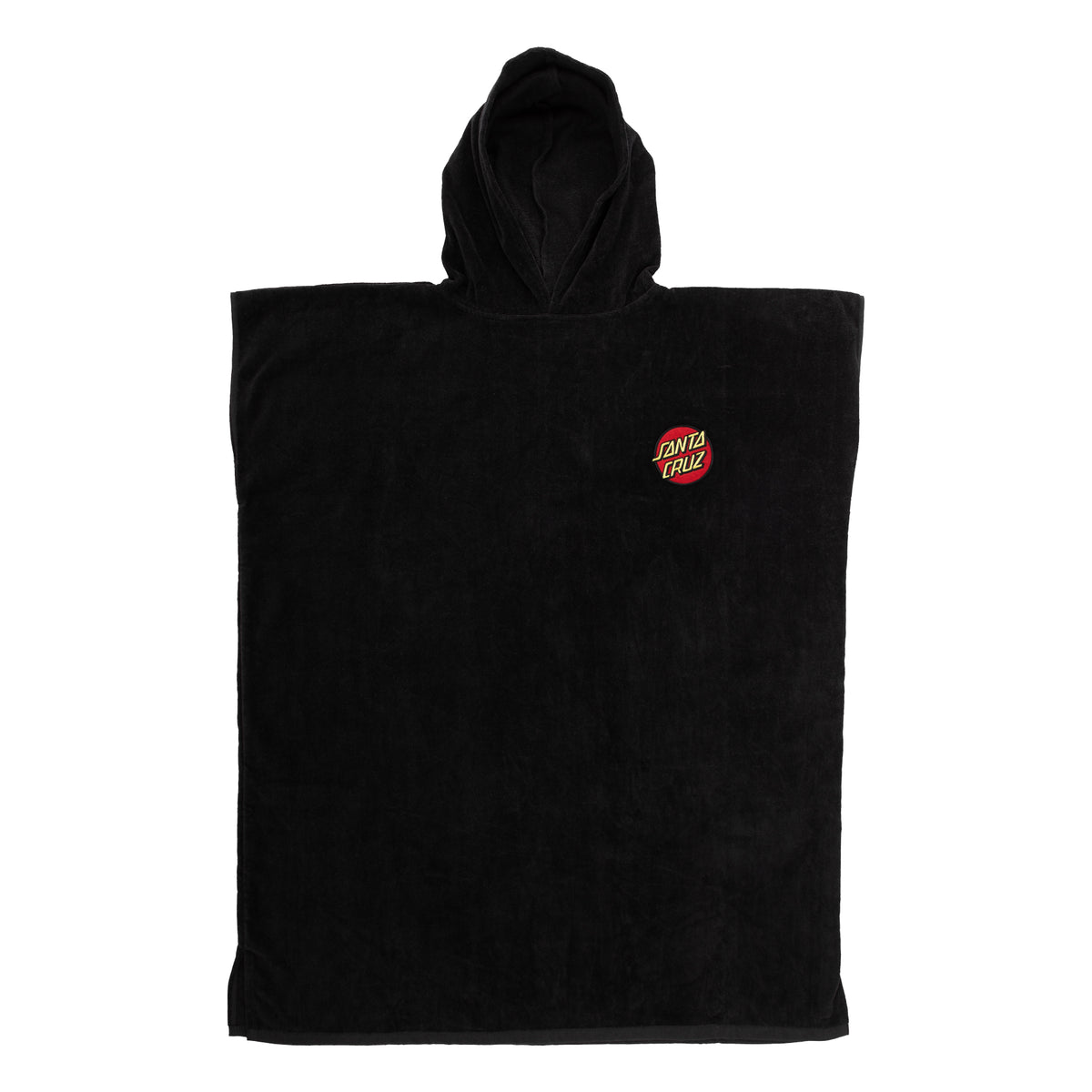 SC Classic Dot Hooded Towel Blk