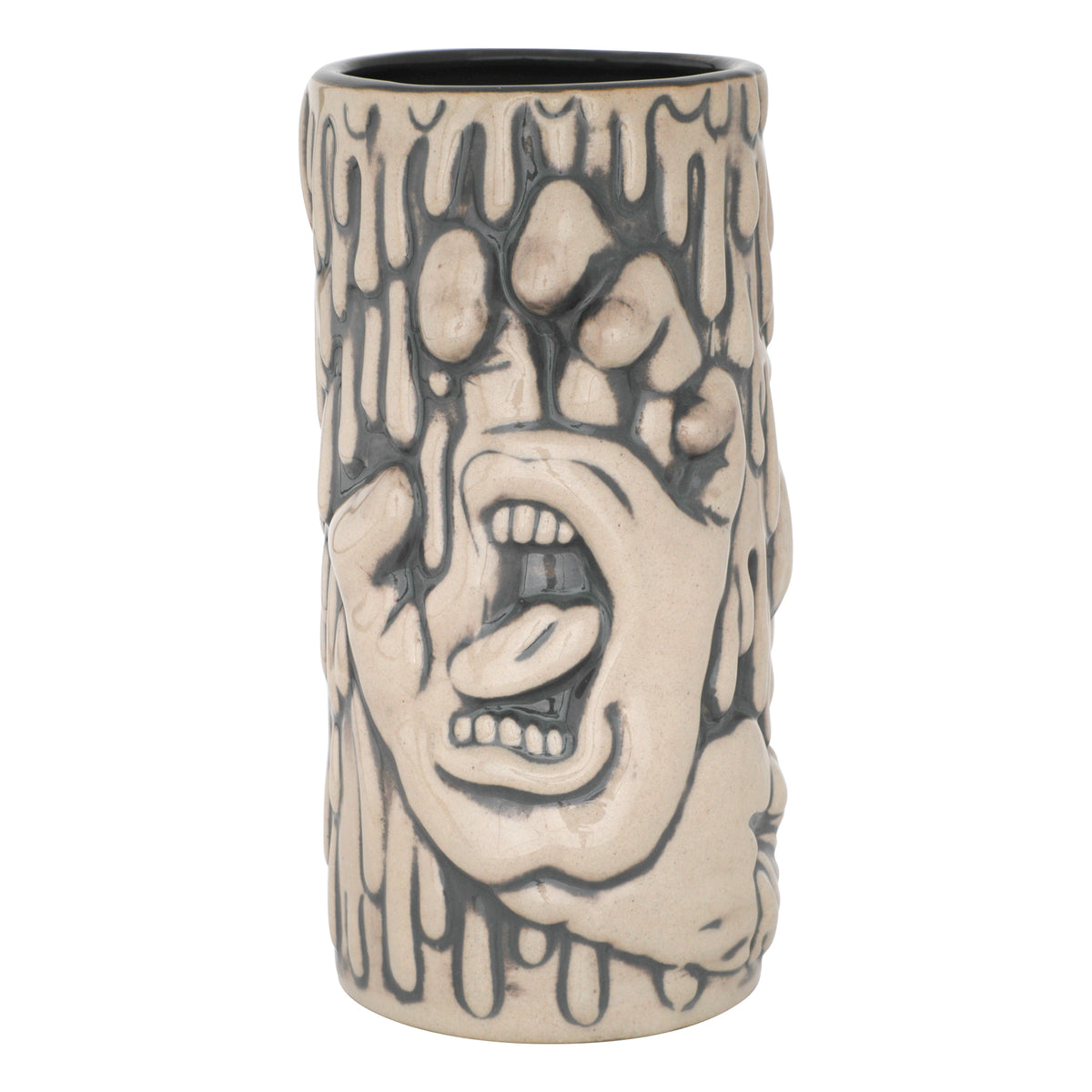 SC Screaming Hand Tiki Mug Sandstone