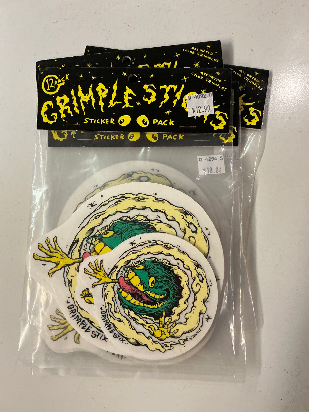 GRIMPLESTIX STICKER PACK 2
