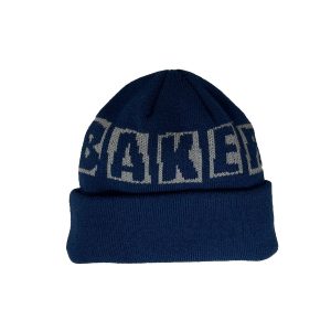 BKR LOGO Navy Beanie