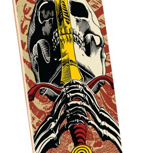 Powell Skull & S Comp Khaki 7.5 x 28.65