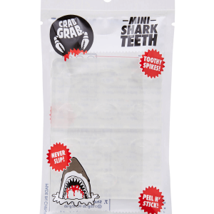 CRAB GRAB MINI SHARK TEETH CLEAR