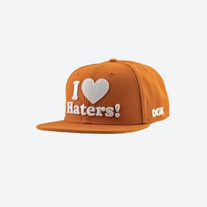 DGK Haters Snapback Burnt Orange/White - OS