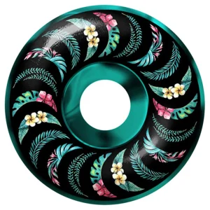 SPITFIRE F4 99 FLORAL CLASSIC TEAL / BLACK SWIRL 53