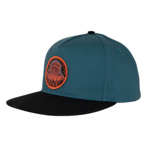 CREATURE Lost At Sea Snapback Hat Dk Green