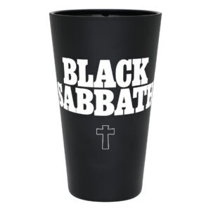 OJ Black Sabbath Pint Glass Black
