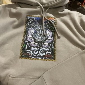 Midnight Howler Pullover Hoodie, Cement XX-Large