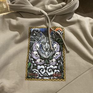 Midnight Howler Pullover Hoodie, Black