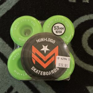 MINI LOGO A-CUT (2) 53MM X101 GREEN 53 mm