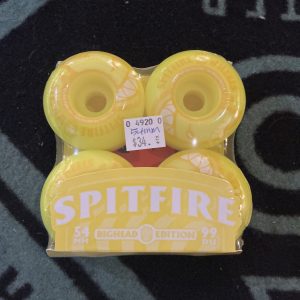 SPITFIRE 99 NEON BIGHEAD YLW 54 mm