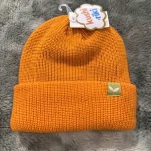 BASIC BEANIE FLEECE LINED  ORANGE