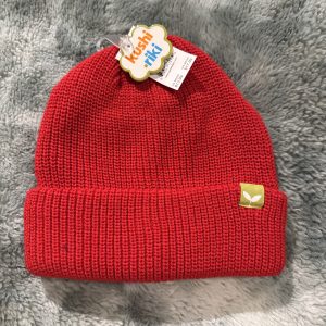 BASIC BEANIE FLEECE LINED  RED