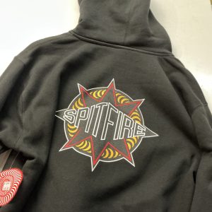 SPITFIRE SURE SHOT P/O HOOD BLACK